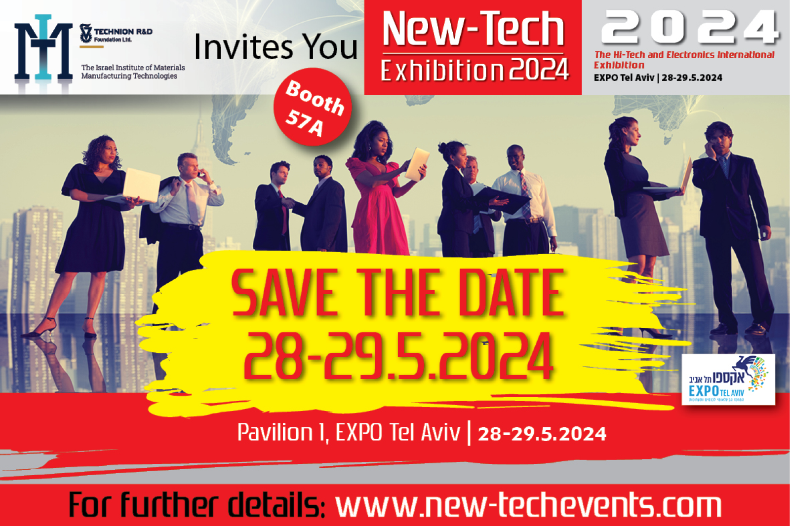 NewTech Exhibition 2024 Israeli institute of metals